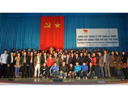 VOC tổ chức khoá học quản lý thể thao Olympic tại Thanh Hoá