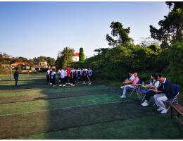 Giảng viên Bộ môn Giáo dục thể chất tích cực thao giảng, dự giờ chào mừng năm mới.